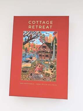 NEW IN BOX Hobbry "Cottage Retreat" 1000-Piece Puzzle